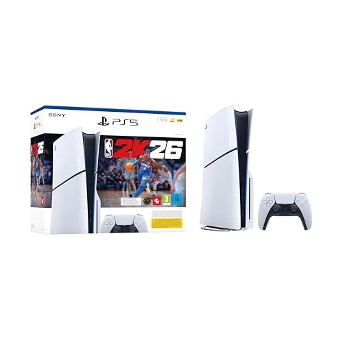 Offerta a tempo: Playstation 5 Slim + NBA 2K26 — 9% da 549,99 € a 499,99 €