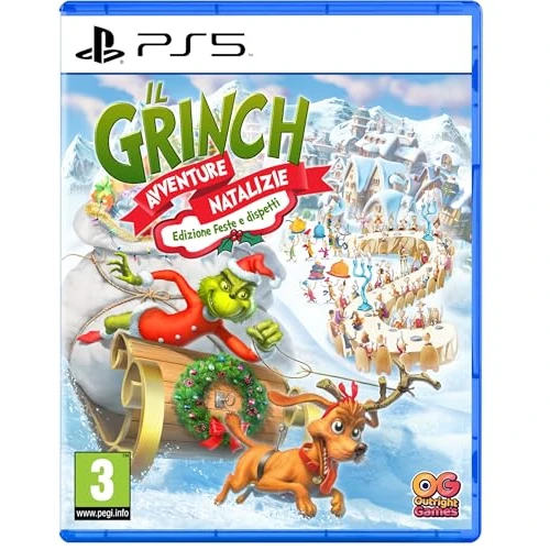 Offerta a tempo: THE GRINCH AVVENTURE NATALIZIE: EDIZIONE FESTE E DISPETTI PS5 - 40% da 39.99 € a 24.16 €