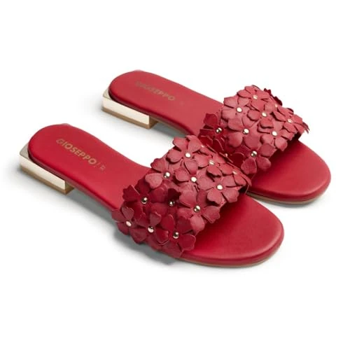 Offerta a tempo: GIOSEPPO Gatundu, Tallone Aperto Donna, Rosso, 40 EU - 17% da 69.95 € a 57.95 €