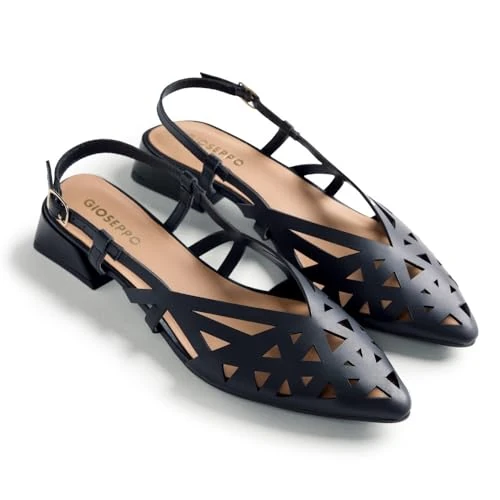 Limited-time offer: GIOSEPPO ROTHBURY, Open Heel Women, Black, 36 EU from 64.49 £ to 64.49 £ (save 0.0%)