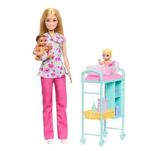 Limited-time offer: Barbie Careers Baby Doctor Themed Doll and Playset from $21.88 to $21.88 (save 0.00%)