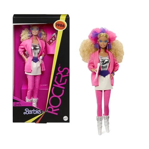 Offerta a tempo: Barbie Signature Barbie and the Rockers Bambola - 17% da 77.99 € a 64.73 €