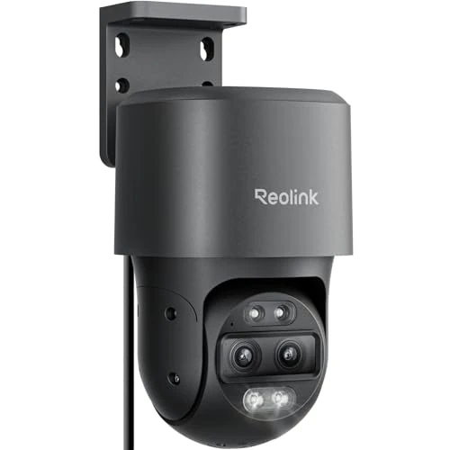 Offerta a tempo: Reolink 4K PTZ Telecamera Esterno a Doppio Obiettivo, TrackMix PoE Grigio - 5% da 199.99 € a 189.99 €