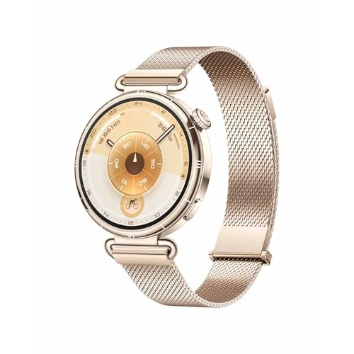 Oferta limitowana: HUAWEI Watch GT 6 GPS 41 mm, ekran AMOLED, do 14 dni pracy baterii, funkcje Pro Level do jazdy na rowerze, kompatybilny zarówno z iOS, jak i Androidem, dobre samopoczucie emocjonalne, złoty z 1749.47 zł na 895.99 zł (oszczędź 48.79%)