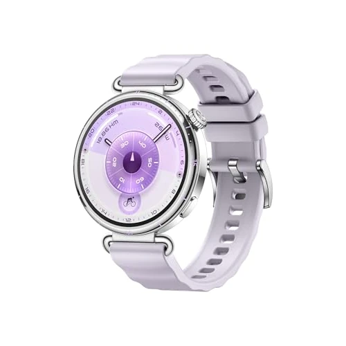 Offerta a tempo: HUAWEI WATCH GT 6 GPS 41mm Smartwatch, Display AMOLED, Fino a 14 giorni, Ciclismo, Oltre 100 Modalità Sportive, iOS e Android, Funzione NFC, Monitoraggio della Salute a Lungo Termine, Lilla - 20% da 249.00 € a 199.00 €