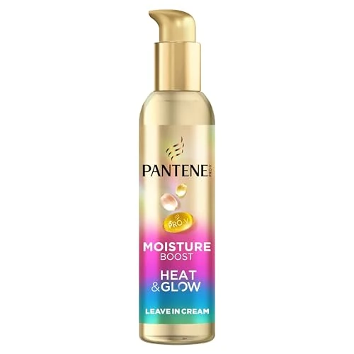 Oferta limitowana: Pantene Pro-V Moisture Boost Heat & Glow Leave-In Cream 135 ml. Chroni przed wilgocią, puszeniem się włosów i wysoką temperaturą. Z formułą Pro-V aktywowaną gorąco. Utrzymująca miękkość i połysk bez z 35.04 zł na 35.04 zł (oszczędź 0.00