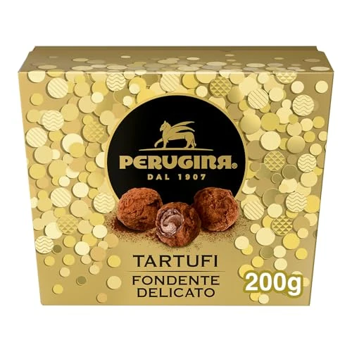 Offerta a tempo: PERUGINA Tartufi Cioccolatini al Latte, Scatola 200g - 0% da 15.00 € a 15.00 €
