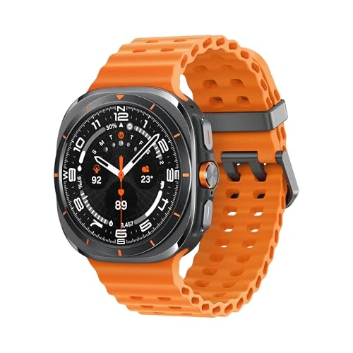 Offerta a tempo: Samsung Galaxy Watch Ultra 2025 (Titanium Gray, LTE, 47mm) Smartwatch Galaxy AI, Design Resistente agli Urti, Batteria a Lunga Durata, Cassa in Titanio di Grado Aerospaziale [Versione Italiana] - 30% da 599.00 € a 418.49 €