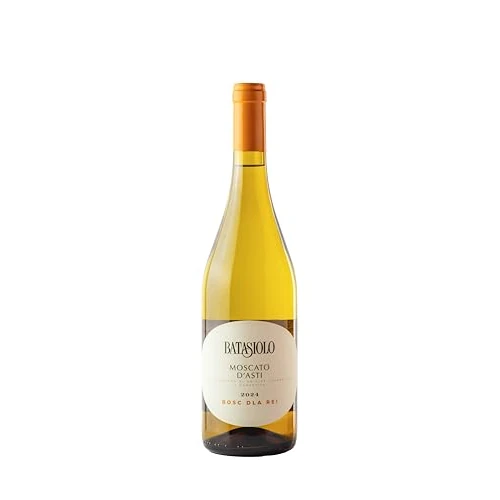 Offerta a tempo: Batasiolo Moscato D'Asti Docg Bosc Dla Rei, Vino Bianco Vivace e Dolce (Confezione da 6) - 15% da 69.66 € a 59.40 €