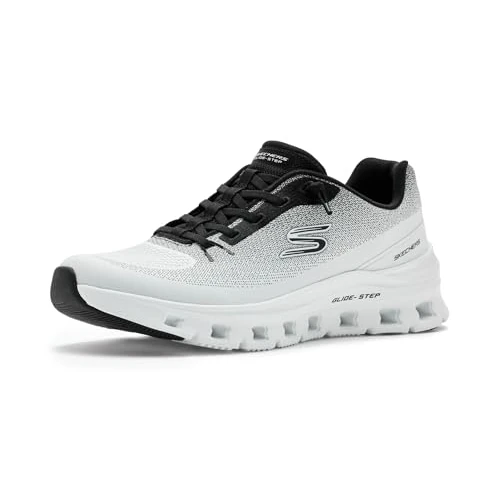 Limited-time offer: Skechers Women's Glide-Step Pro Soft Mirage, White, 6 UK | 3D mesh & synthetic overlay, fixed stretch lace sneaker, Glide-Step geometric midsole, Memory Foam Insole, Machine washable from 74.00 £ to 51.16 £ (save 31%)