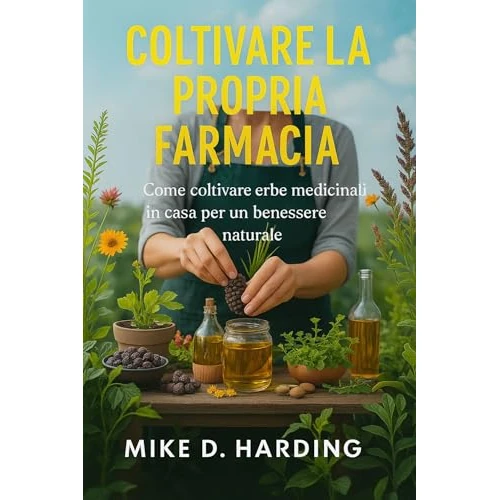 COLTIVARE LA PROPRIA FARMACIA: "Come coltivare erbe medicinali in casa per un benessere naturale" (Italian Edition)