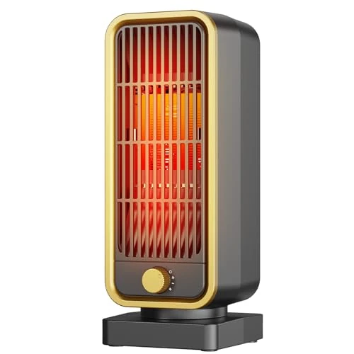 Limitiertes Angebot: DDHTSAL Energiesparender Heizlüfter Klein Leiser - 900W PTC Keramik Schnell Heizung Elektroheizung, 3 Gänge Knopf Tischheizung mit Kippschutz für Büro, Schlafzimmer, Badezimmer von 29.99 EUR auf 29.99 EUR (Spare 0%)