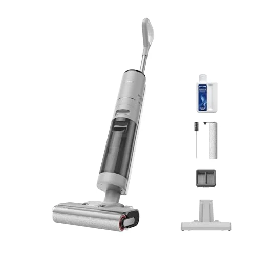 DREAME G10 Pro Odkurzacz do podłóg, odsysanie 16 000 Pa, dwustronna szczotka, automatyczne czyszczenie z podwójnym obrotem, czas pracy 35 min, duży wyświetlacz LED, 75 dBA