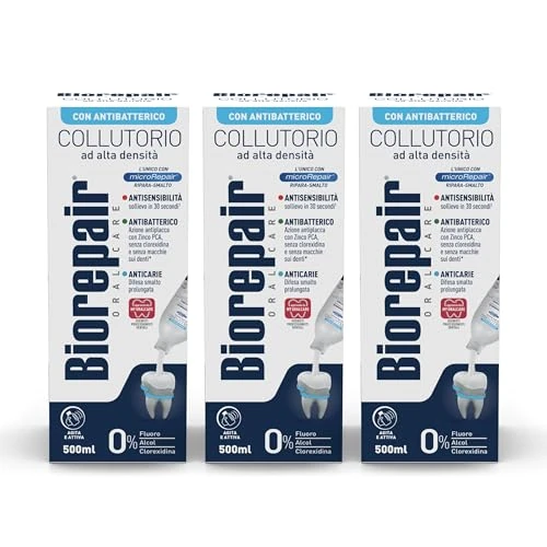 Offerta a tempo: Biorepair, Collutorio ad Alta Densità 3-in-1, Denti Sensibili, 3x500 ml - 0.00% da 17.97 € a 17.97 €