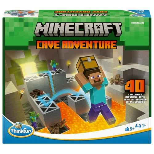 Offerta a tempo: ThinkFun - Minecraft Cave Adventure, Gioco di logica 8+, sfida da risolvere - 0.00% da 14.99 € a 14.99 €