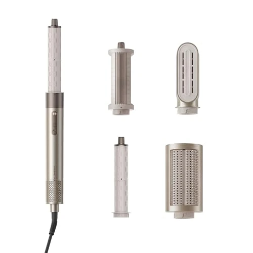 DREAME AirStyle Shine, Versátil Sistema Profesional de Secado y Moldeado del Cabello para Rizos Perfectos y Acabado Suave, Distintos Accesorios, Moldeado con Potente Flujo de Aire