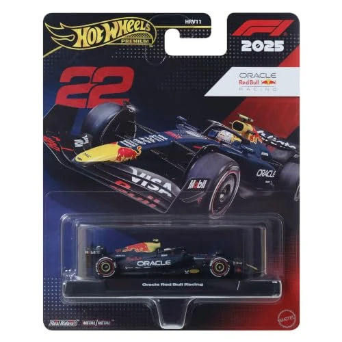 Offre limitée : Hot Wheels Premium Oracle Red Bull Racing F1 Yuki Tsunoda n°22 | Voiture de course Formula 1 de collection à l'échelle 1:64 avec pneus Real Riders et carrosserie/châssis en métal, JKD95 de 14.46 € à 14.46 € (0.00% de remise)