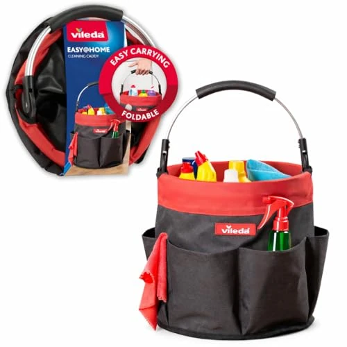 Oferta limitada: Vileda Cleaning Caddy - Organizador de limpieza impermeable con asa y 6 compartimentos de 19.99 € a 19.99 € (ahorro 0.00%)