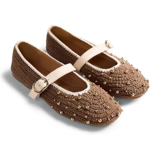 Offerta a tempo: GIOSEPPO Manyoni, Scarpa Mary Jane Donna, Marrone, 37 EU - 44% da 99.95 € a 55.96 €