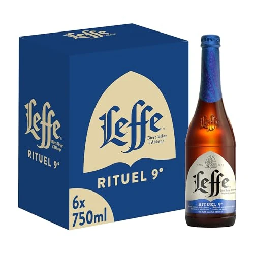 Offerta a tempo: Leffe Rituel 9°, Birra Bottiglia - Pacco da 6x75cl - 19% da 32.10 € a 26.00 €