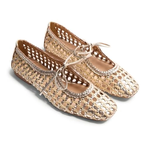 Offre limitée : GIOSEPPO Worden, Chaussures Plates Mary Jane pour Femme, Platine, 39 EU de 99.95 € à 69.95 € (30% de remise)