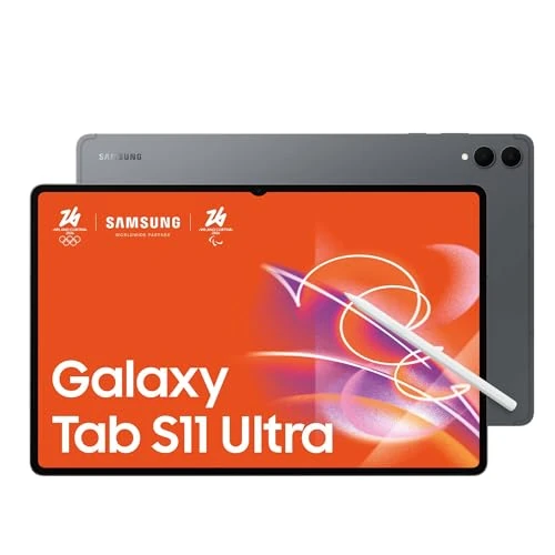Offerta a tempo: Samsung Galaxy Tab S11 Ultra, Tablet AI, 5G, Design Ultra-Sottile, Strumenti AI Multimodali, DeX, RAM 12GB, 256 GB, Batteria a Lunga Durata, Gray [Versione Italiana] - 12% da 1489.00 € a 1309.00 €