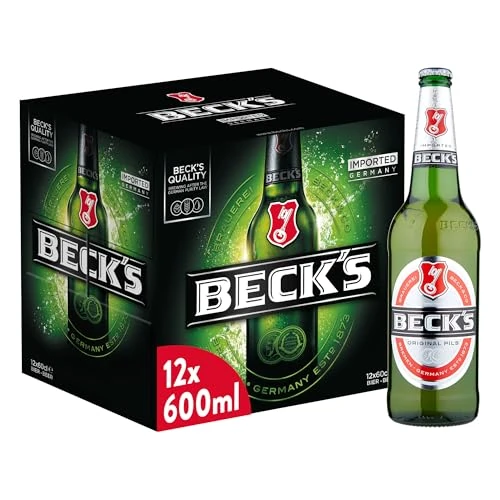 Offerta a tempo: Beck's Pils, Birra Bottiglia - Pacco da 12x60cl - 34% da 17.88 € a 11.88 €