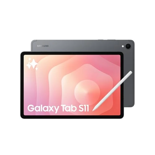 Offerta a tempo: Samsung Galaxy Tab S11, 3 anni di garanzia, Tablet AI, WiFi, Design Leggero, Strumenti AI Multimodali, DeX, RAM 12GB, 128 GB, Batteria a Lunga Durata, Gray [Versione Italiana] - 5% da 899.00 € a 852.63 €