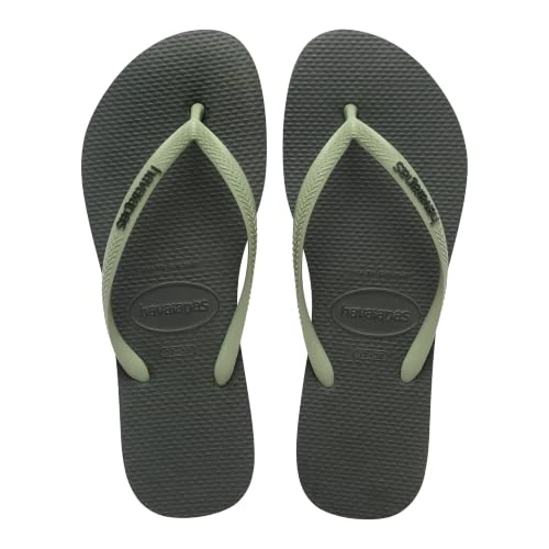 Oferta limitada: Havaianas – Slim Logo Pop Up, Chanclas con Logo en Contraste de Color, Silueta Estilizada y Cómoda, Suela Antideslizante, Mujer de 15.40 € a 17.09 € (ahorro -10.97%)