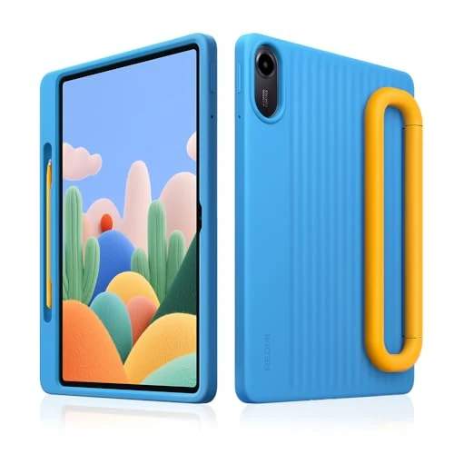 XIAOMI 11 inch kindertablet met hoes, stylus en mat glas, 2,5K 90Hz kristalhelder display, 4 + 128 GB, Wi-Fi 5, Dolby Atmos metalen behuizing, 9000 mAh, grijs, oplader niet inbegrepen