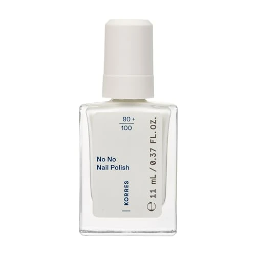 Offerta a tempo: KORRES No No Nail Polish 02 Milky White - smalto vegano 10-free con effetto gel, elevata coprenza e brillantezza, resistente alle scheggiature, 11 ml - 65% da 11.90 € a 4.20 €