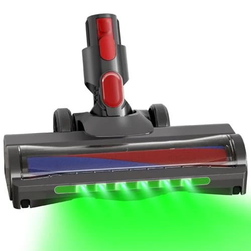Offerta a tempo: KENVOR Spazzola compatibile con Dyson V7 V8 V10 V11 V15, 6 LED Verde - 27% da 39.99 € a 29.39 €