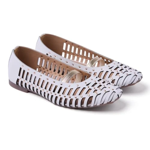 Limited-time offer: GIOSEPPO Girls' Palayan Mary Jane Shoe, White, 4.5 Big Kid from $91.86 to $91.86 (save 0.0%)