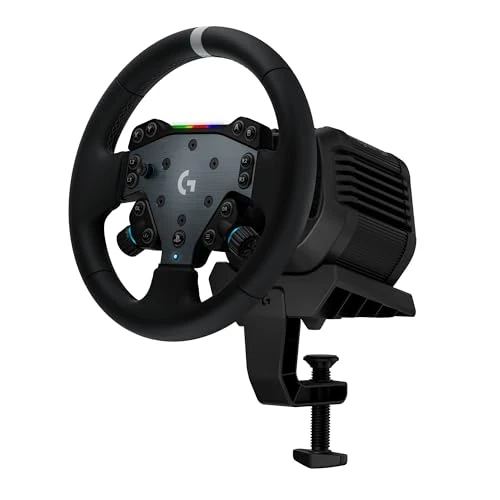 Zeitlich begrenztes Angebot: Logitech G RS50 System, 3-teiliges Sim-Racing-Lenkrad-Setup – RS50-Radbasis mit 8 Nm Direktantrieb, RS Wheel Hub mit 13 Tasten und RS-Rundrad 28 cm – Für PS5/PS4/PC - Schwarz von 669.00 € auf 619.99 € (7% Rabatt)