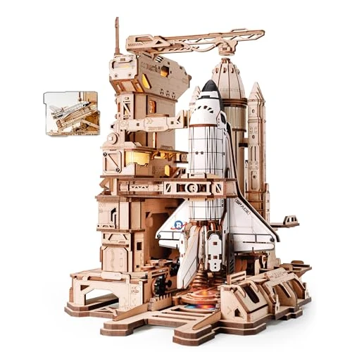 Oferta limitada: ROKR Puzzle 3D Madera el Transbordador Espacial, Maquetas para Construir Adultos Cohete, Regalos de Cumpleaños para Niños y Adultos, Space Shuttle, LKA02 de 54.95 EUR a 47.96 EUR (ahorro 13%)