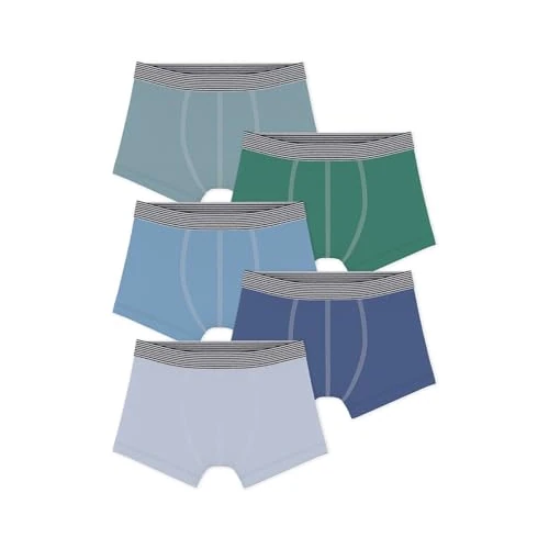Offerta a tempo: Set di Boxer per Bambini in Cotone Tinta Unita - 9% da 35.00 € a 31.99 €