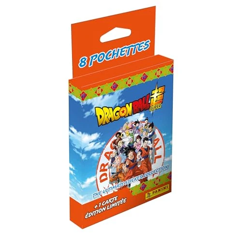 Panini Dragon Ball Super - The Ultimate Blister 8 Pochettes + 1 Carte édition limitée