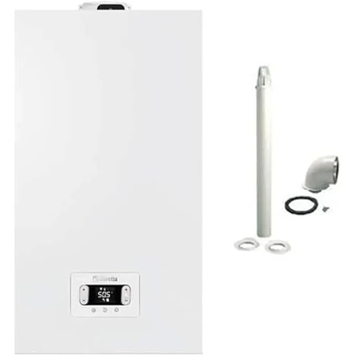 Beretta BLR 25 kocioł kondensacyjny, metan, 25 kW, zestaw odpływowy dymu, w zestawie