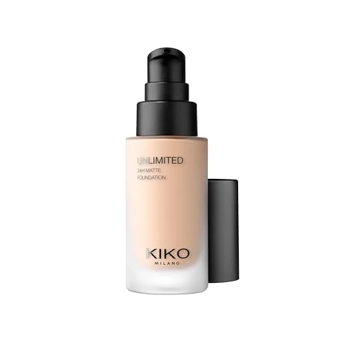 Offerta a tempo: KIKO Milano Unlimited 24H Matte Foundation 2 NG, Fondotinta Fluido Mat A Lunga Tenuta Fino A 24 Ore - 32% da 19.99 € a 13.64 €
