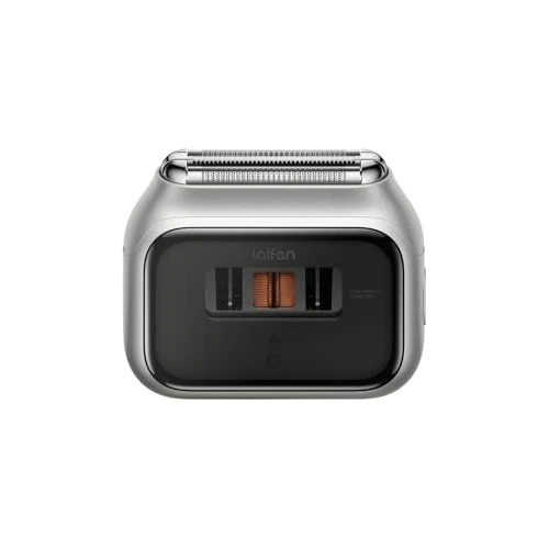 Laifen P3 Pro Golarka elektryczna z 3 ostrzami, podwójne liniowe silniki o dużej prędkości, 12 000 cięć/min, czas pracy 100 min, wodoodporność IPX7, ładowalna golarka elektryczna dla mężczyzn