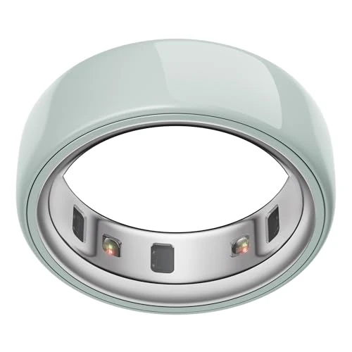 Offre limitée : Oura Ring 4 Ceramic - Tide - Taille 11 - Bague connectée - Trouvez Votre Taille avec Le baguier Oura Ring 4 de 429.00 € à 264.99 € (38% de remise)