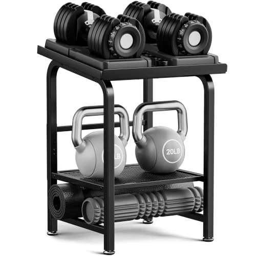 Offerta a tempo: Portamanubri per manubri regolabili, robusto portamanubri, portamanubri da 227 kg per la palestra domestica - 0.00% da 89.99 € a 89.99 €