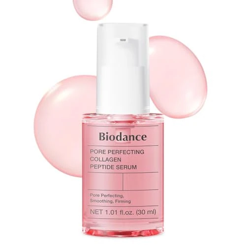 Limited-time offer: BIODANCE Pore Perfecting Collagen Peptide Serum, Skin Firming & Radiance Boost, Plumping, Pore Care, Makeup Prep Serum for All Skin Types, Korean Skin Care, Gifts for Women | 1.01 fl.oz x 1 ea from 21.00 £ to 15.19 £ (save 28%)