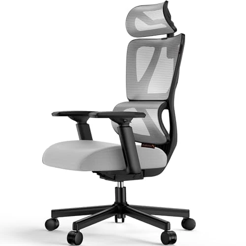 Oferta limitowana: ProtoArc EC100 Ergonomiczne krzesło biurowe, komputerowe, do pracy, z grubszą poduszką sprężynową o 10 cm, podparcie lędźwiowe, regulowany podłokietnik i zagłówek, krzesło obrotowe z siatki, do z 675.05 zł na 675.05 zł (oszczędź 0.00%)