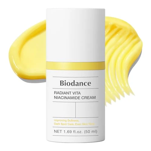 Offerta a tempo: BIODANCE Crema Viso Radiant Vita alla Niacinamide - Illuminante e Anti-Macchie - Correttore Macchie Scure e Idratante - Skin Care Coreana per Tutti i Tipi di Pelle - Idea Regalo Donna - 50ml - 59% da 32.00 € a 13.00 €