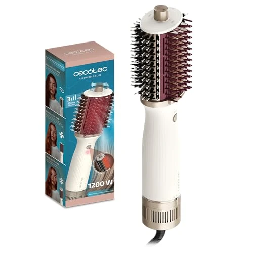 Oferta limitowana: Cecotec Air DryBold Elite Air DryBold Heater Plate Brush. 1200W, 3 tryby: suche, formowane i gładkie, technologia jonowa, powłoka ceramiczna, funkcja zimnego powietrza, zimna końcówka z 133.16 zł na 133.16 zł (oszczędź 0.00%)