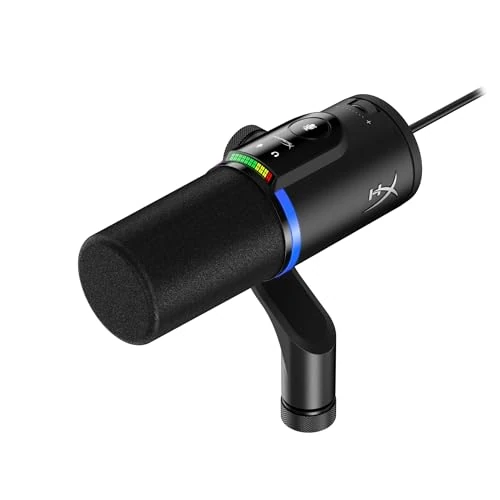 Offerta a tempo: HyperX FlipCast, Microfono XLR/Usb Cardioide per Gaming, Streaming, Podcast, Compatibile Con Pc e Mac, Controllo Volume, Pulsante Muto, Plug & Play, Alta Qualità, Voce Chiara, Riduzione Rumore, Nero - 37% da 229.99 € a 144.82 €