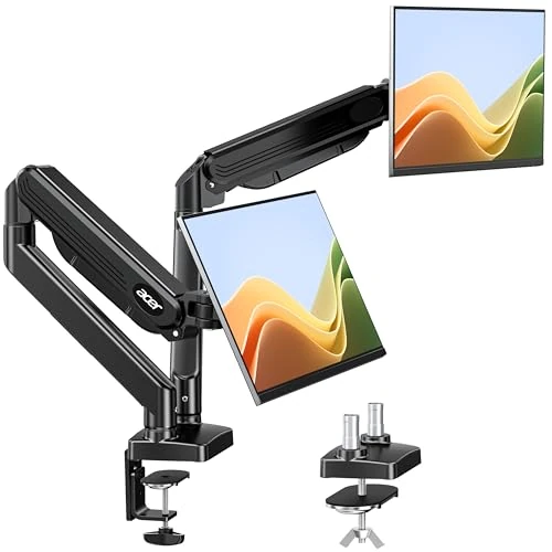 Offerta a tempo: acer Braccio Monitor Doppio Supporto Schermi 17"-32" - 37% da 59.99 € a 37.99 €