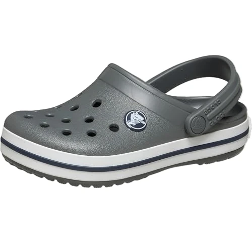 Limited-time offer: Crocs Kids Crocband Clogs, Slate Grey/Navy, 2 Little Kid from $44.95 to $39.99 (save 11%)
