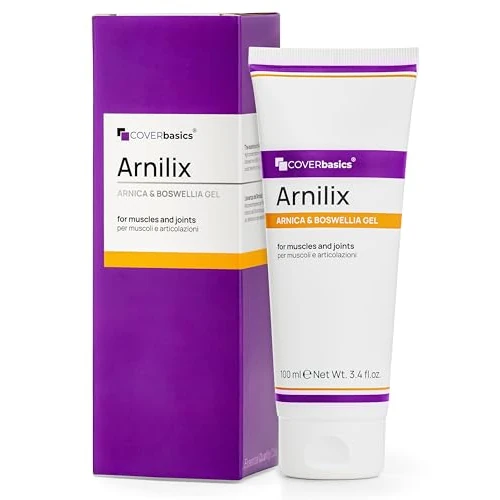 Offerta a tempo: COVERbasics Arnilix Gel Forte 98% ad Alta Concentrazione di Arnica e Boswellia per Massaggio Pelle di Muscoli e Articolazioni - 30% da 12.90 € a 8.99 €